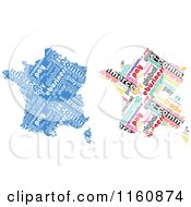 Poster, Art Print Of E-Commerce Word Collage France Maps