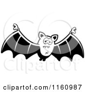 Poster, Art Print Of Black And White Depressed Vampire Bat