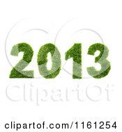 Poster, Art Print Of 3d Grassy 2013 New Year