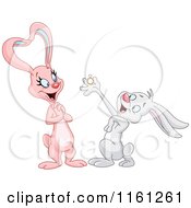 Rabbit Proposing Marriage To His Love