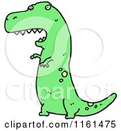 Poster, Art Print Of Green Tyrannosaurus Rex