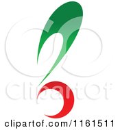 Clipart Of An Abstract Letter B Version 9 Royalty Free Vector Illustration