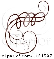 Poster, Art Print Of Decorative Swirl Design Element 3