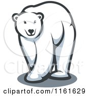 Poster, Art Print Of Walking Polar Bear