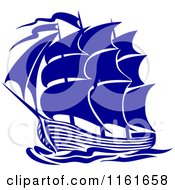 Blue Galleon Ship