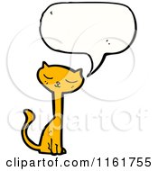 Poster, Art Print Of Talking Cat