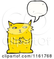 Poster, Art Print Of Talking Cat