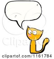 Poster, Art Print Of Talking Cat