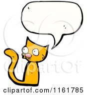 Poster, Art Print Of Talking Cat