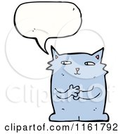 Poster, Art Print Of Talking Cat