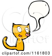 Poster, Art Print Of Talking Cat