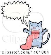 Poster, Art Print Of Talking Cat