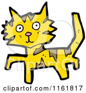 Cartoon Of A Cat Royalty Free Vector Illustration