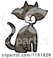 Cartoon Of A Cat Royalty Free Vector Illustration