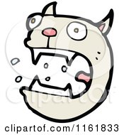 Cartoon Of A Cat Face Royalty Free Vector Illustration by lineartestpilot