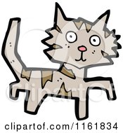 Cartoon Of A Cat Royalty Free Vector Illustration