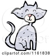 Cartoon Of A Cat Royalty Free Vector Illustration