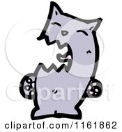 Cartoon Of A Cat Royalty Free Vector Illustration