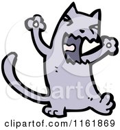 Cartoon Of A Cat Royalty Free Vector Illustration