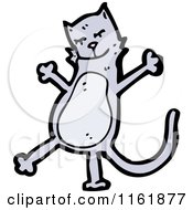 Cartoon Of A Cat Royalty Free Vector Illustration