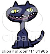 Cartoon Of A Cat Royalty Free Vector Illustration