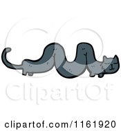 Cartoon Of A Cat Royalty Free Vector Illustration