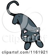 Cartoon Of A Cat Royalty Free Vector Illustration