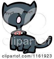 Cartoon Of A Cat Royalty Free Vector Illustration