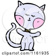 Cartoon Of A Cat Royalty Free Vector Illustration