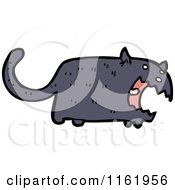 Cartoon Of A Cat Royalty Free Vector Illustration