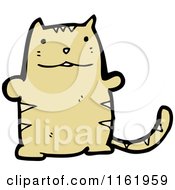 Cartoon Of A Cat Royalty Free Vector Illustration