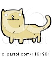 Cartoon Of A Cat Royalty Free Vector Illustration