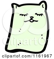 Cartoon Of A Cat Royalty Free Vector Illustration