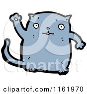 Cartoon Of A Cat Royalty Free Vector Illustration