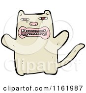 Cartoon Of A Cat Royalty Free Vector Illustration