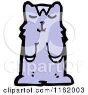 Cartoon Of A Cat Royalty Free Vector Illustration