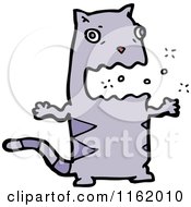 Cartoon Of A Cat Royalty Free Vector Illustration