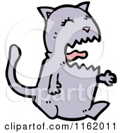 Cartoon Of A Cat Royalty Free Vector Illustration