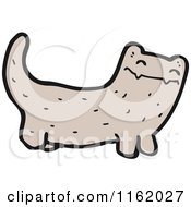 Cartoon Of A Cat Royalty Free Vector Illustration