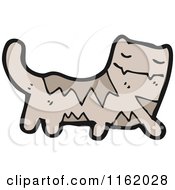 Cartoon Of A Cat Royalty Free Vector Illustration