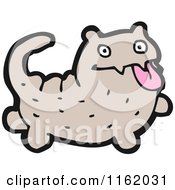 Cartoon Of A Cat Royalty Free Vector Illustration