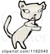 Cartoon Of A Cat Royalty Free Vector Illustration