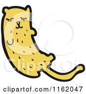 Cartoon Of A Ginger Cat Royalty Free Vector Illustration