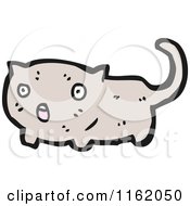 Cartoon Of A Cat Royalty Free Vector Illustration