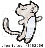 Cartoon Of A Cat Royalty Free Vector Illustration