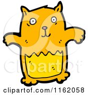 Cartoon Of A Ginger Cat Royalty Free Vector Illustration