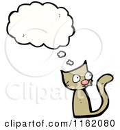 Poster, Art Print Of Thinking Cat