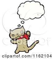 Poster, Art Print Of Thinking Cat