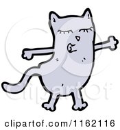 Cartoon Of A Cat Royalty Free Vector Illustration