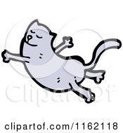 Cartoon Of A Cat Royalty Free Vector Illustration